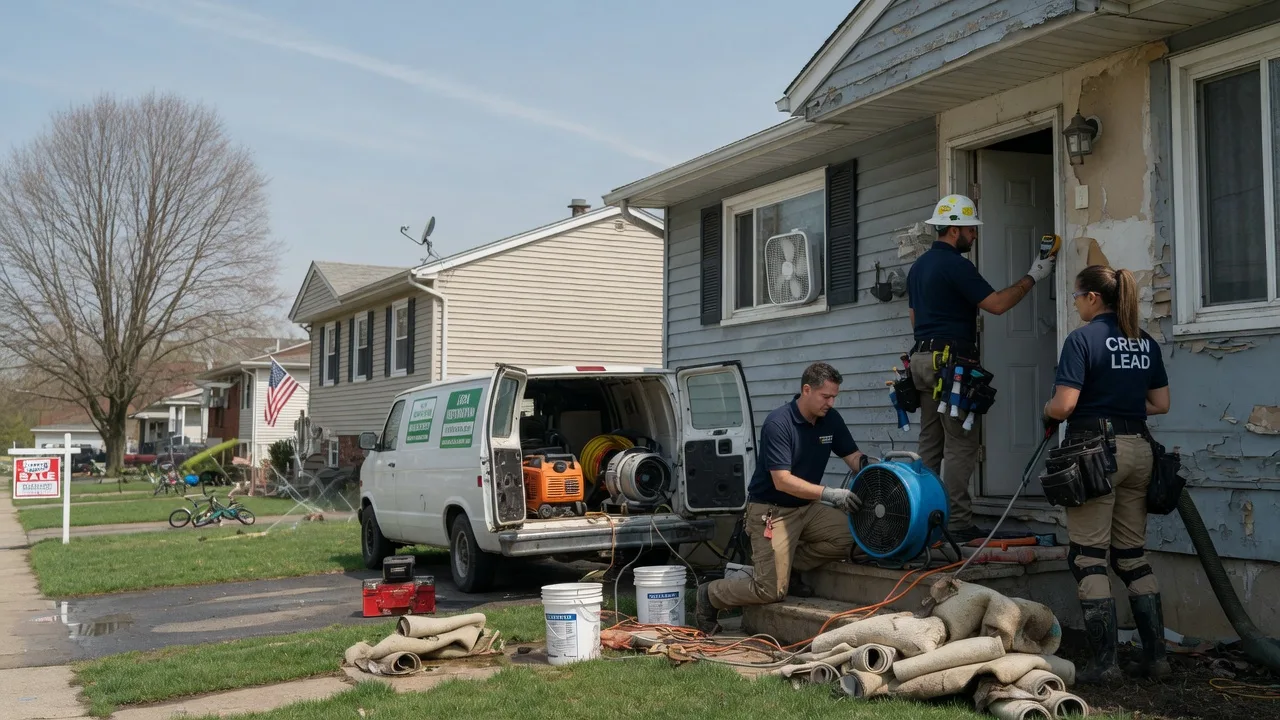 Flood Cleanup in Livingston, NJ near me